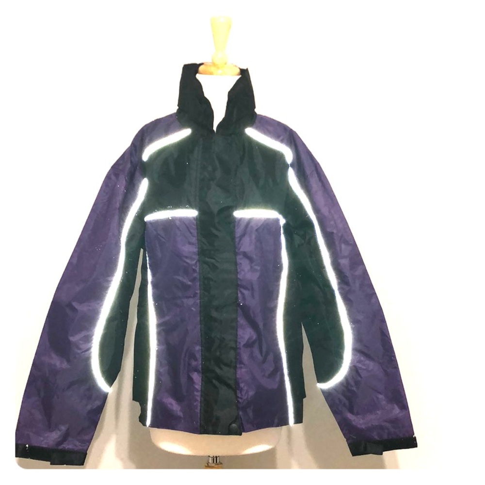 X Element purple & black motorcycle jacket, size M